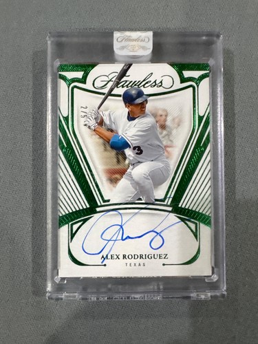 2024 Flawless Alex Rodriguez on card auto 2/5
