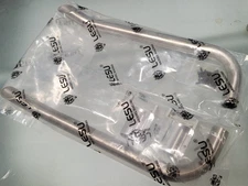 Pair LESU 1/14 Metal Chimney Exhaust Pipe Stack Tamiya 1/14 King Grand Hauler