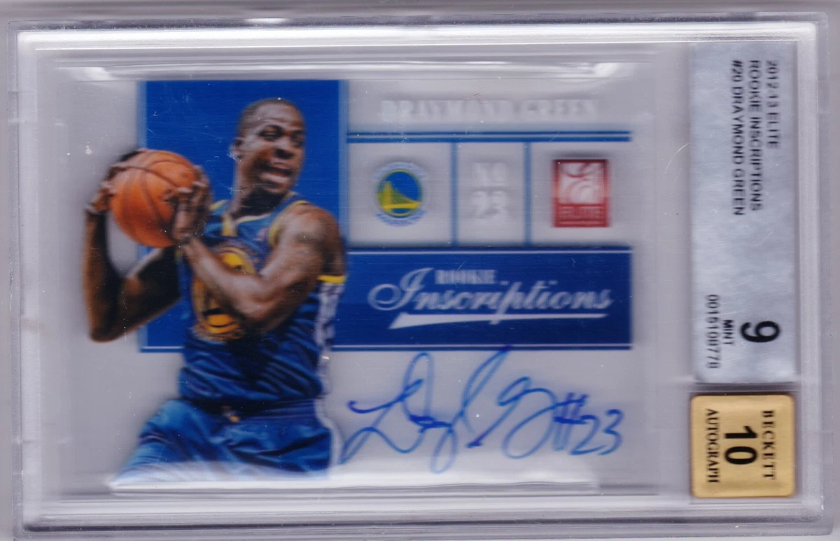 Panini Basketball Draymond Green Autographed Sports Trading Cards