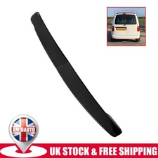 For VW Caddy & Maxi 05-18 Gloss Black Rear Twin Barn Door Roof Spoiler Sportline