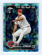 Fernando Cruz -  RC Aqua Lava /175,  2024 Topps Chrome Update