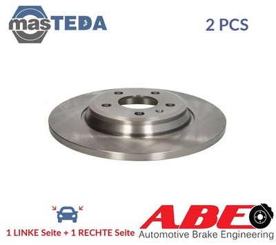 C4W021ABE BREMSSCHEIBEN SATZ HINTEN ABE 2PCS NEU OE QUALITÄT