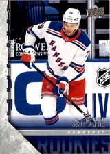 K'Andre Miller 2020-21 Upper Deck 2005-06 Tribute RC #T-93 New York Rangers