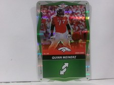 2025 Uno Elite CORE GREEN FOIL #128 QUINN MEINERZ BRONCOS