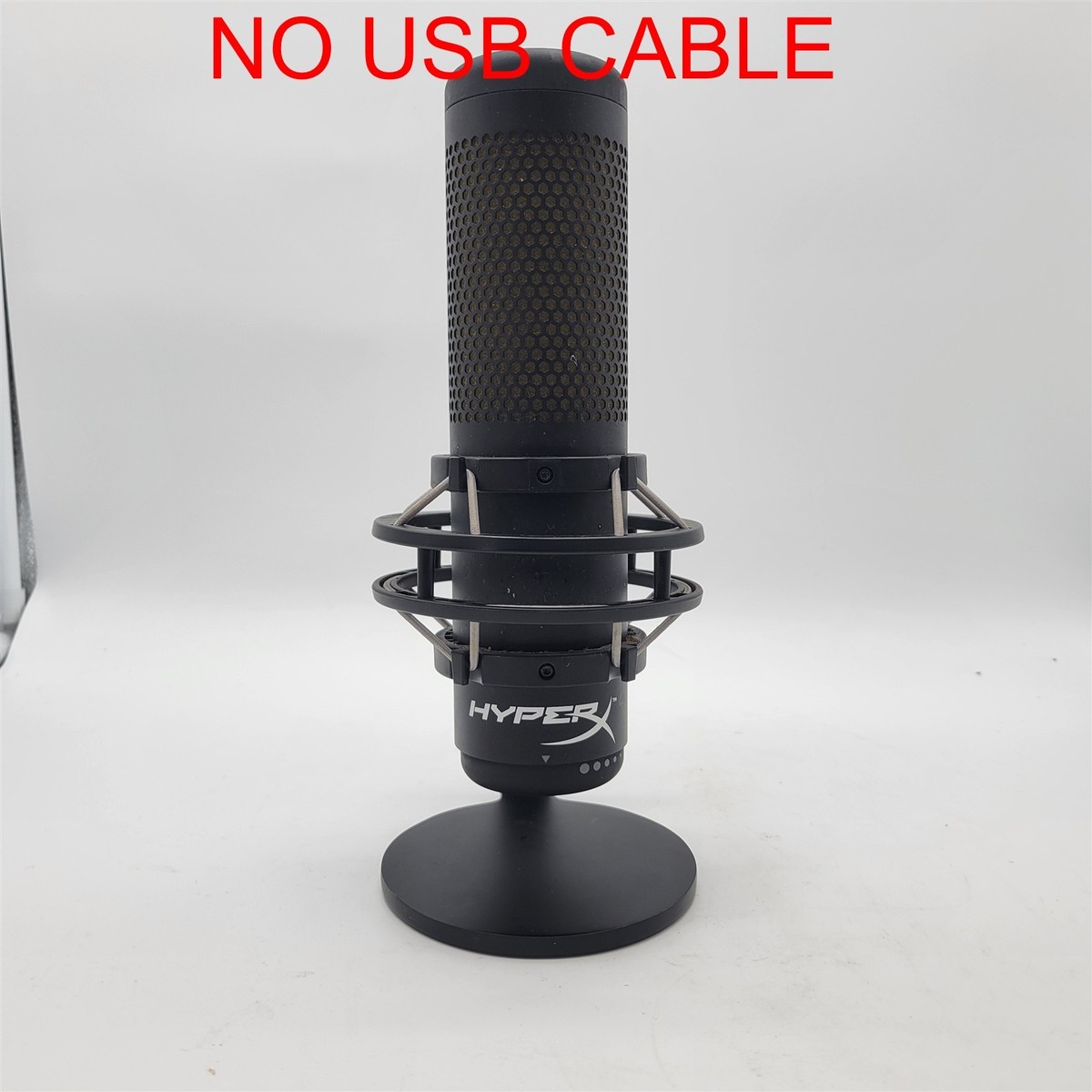 HyperX QuadCast S RGB USB Condenser Microphone Black (HMIQ1S-XX-RG