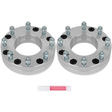 2pcs 2 6x5.5 To 8x170 Wheel Adapters 14x1.5 For Chevy For Gmc 6 Lugs To 8 Lugs