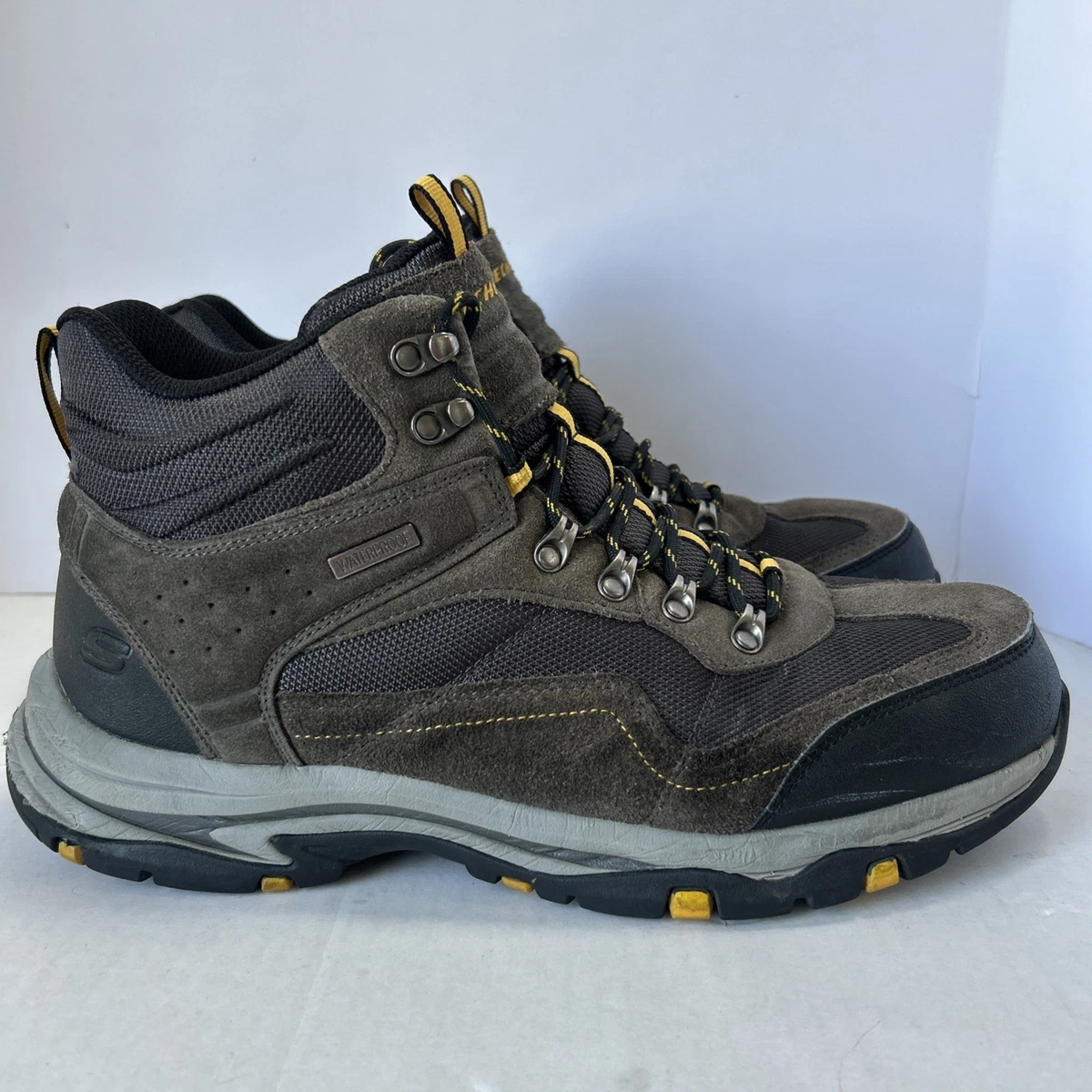 Brown Skechers Relaxed Fit Boots for Men for sale | eBay display picture 1