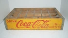 Vintage 1956 7 DRINK COCA COLA Chatanooga TN USA Wood Beverage Carrier Crate
