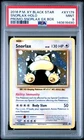 2016 POKEMON XY BLACK STAR PROMO SNORLAX GX BOX #XY179 SNORLAX-HOLO PSA 9