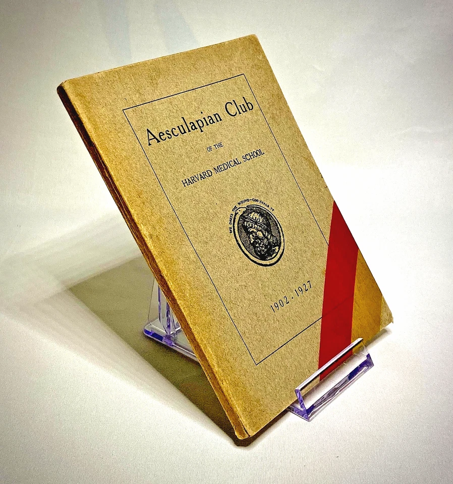 Rare 1927 Harvard Medical School Aesculapian Club 1902–1927 Booklet Ephemera - Image 3 of 4