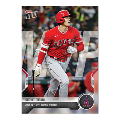 2021 TOPPS NOW #OS-40 SHOHEI OHTANI - AL MVP AWARD WINNER | eBay