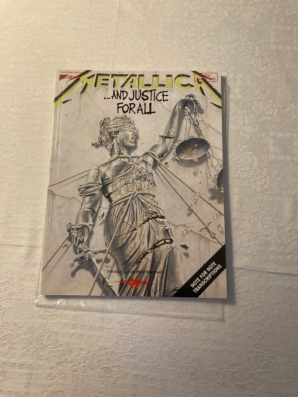 METALLICA ..And Justice For All GUITAR TABLATURE ©1989 Cherry Lane Music Company