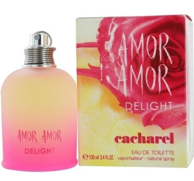 AMOR AMOR DELIGHT by Cacharel EDT SPRAY 3.4 OZ for WOMEN, Discontinued, RARE eBay
