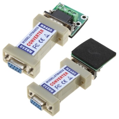RS232 to RS485 Converter rs232 rs485 Adapter 232 485 Female Female Adapter