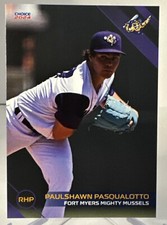 2024 Choice Paulshawn Pasqualotto Minor League Rookie Fort Myers Mighty Mussells