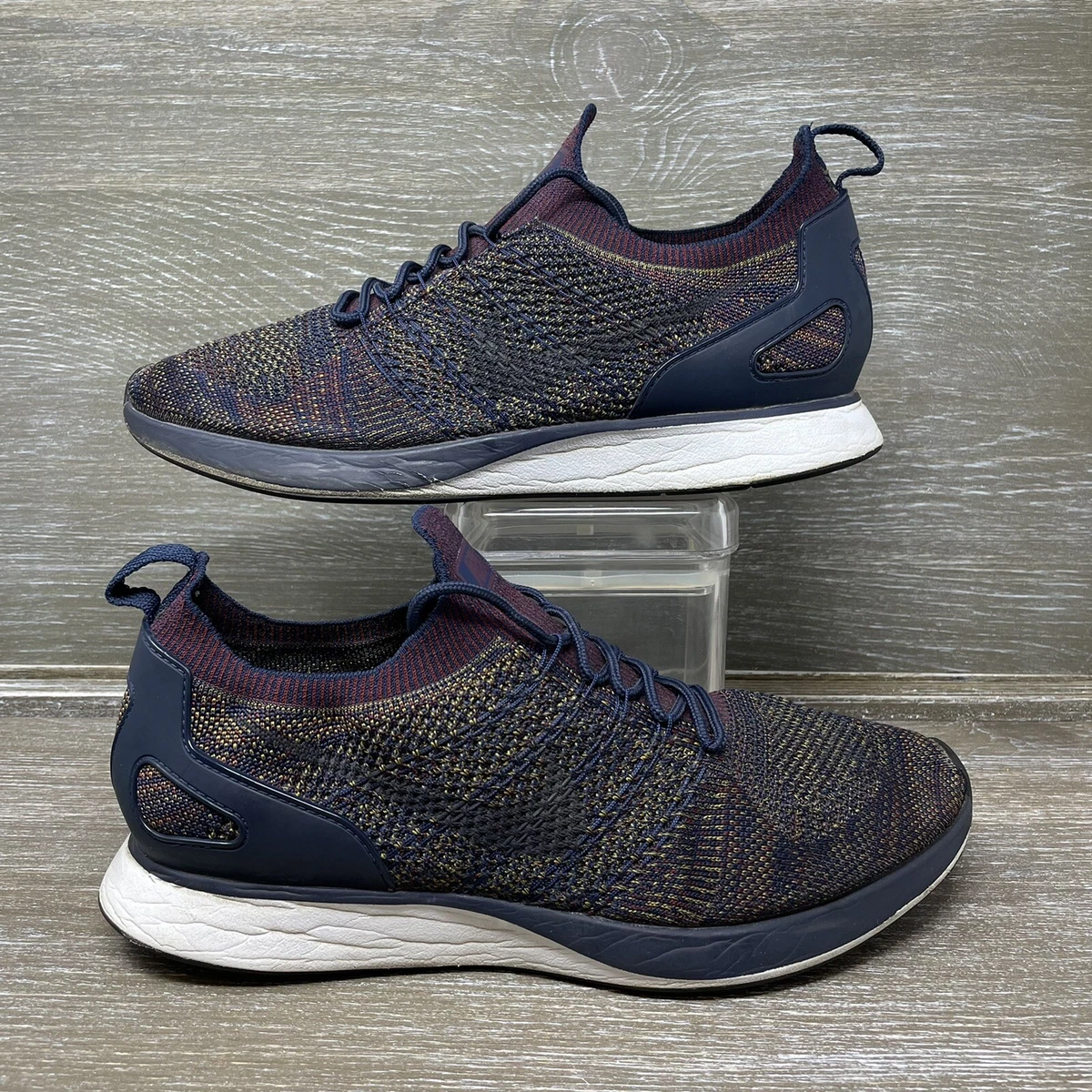 ontploffing Matron hybride Nike Air Zoom Mariah Flyknit Racer Purple Running Shoes 918264-401 Mens  Size 11 | eBay