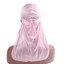 New-Smooth-Silk-Durag-For-Waves-Men-Women-Nylon-Cap-Solid-Color-Durable-Deluxe miniatuur 7