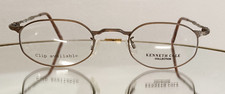 Vintage KENNETH COLE COLLECTION WOOD YOU  210 Eyeglasses BRONZE New Metal 47-22