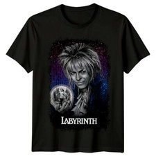 Labyrinth (1986) Movie Poster Inspired T-Shirt Retro 80s Tee Unisex