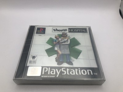 Theme Hospital Sony PlayStation PS1 mit Handbuch Retro PAL 1998 #0271