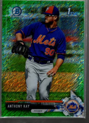 A7471 2017 Bowman Chrome Prospects Green Shimmer Refract #BCP246