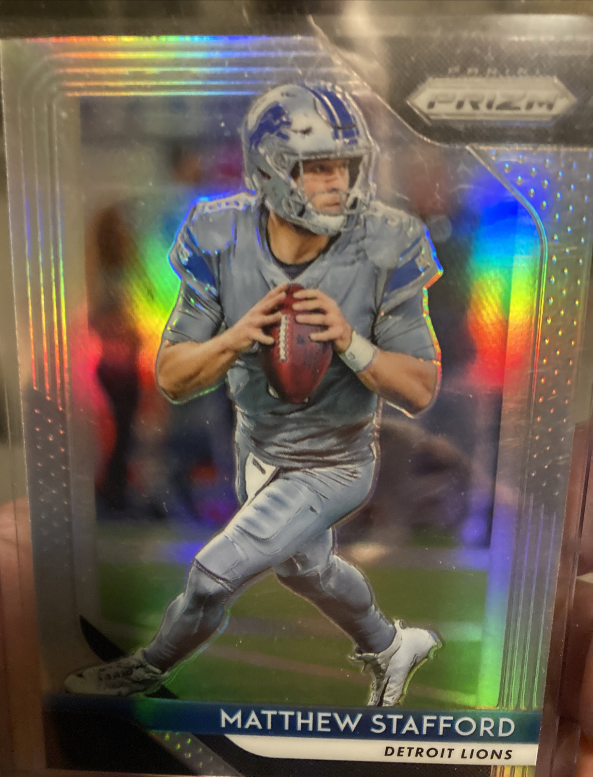 2018 Panini Prizm Matthew Stafford Silver Prizm 133