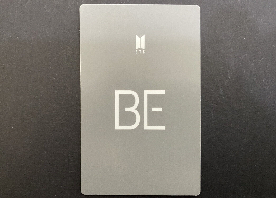 BTS-BE ESSENTIAL EDITION LUCKY DRAW EVENT SOUNDWAVE PHOTO CARD