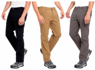 Men's Eddie Bauer Fleece Pants Lined Water Resistant Stretch Stretch Outdoor - Image 1 of 4