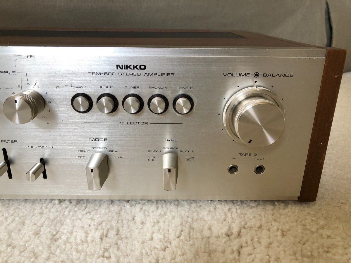 NIKKO A-800 STEREO AMPLIFIER 本体 Specifications of NIKKO A-800 Nikko / Nikko Electronics