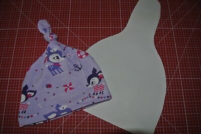 Schnittmuster Baby Mutze Knotenmutze Schablone Ku 42 Cm Gr 62 8 74 Mutze Ebay