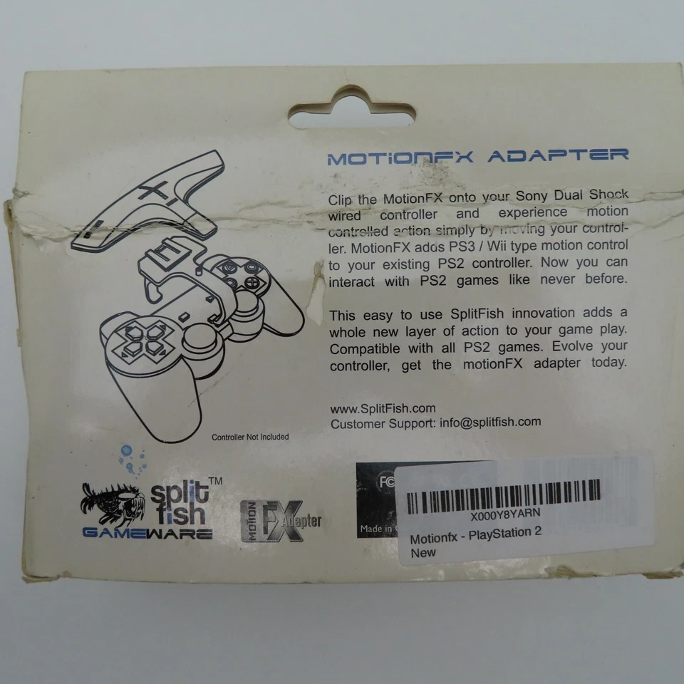 Split Fish Gameware MotionFX Adapter For PlayStation 2 New - Image 4 of 4