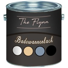 The Flynn 2K Badewannenlack Badewannenfarbe Emaille GFK Lack SET FARBAUSWAHL