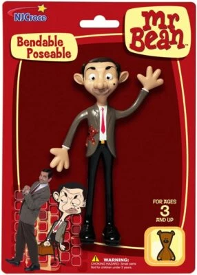 OFFICIAL MR BEAN BENDABLE POSEABLE TOY FIGURE
