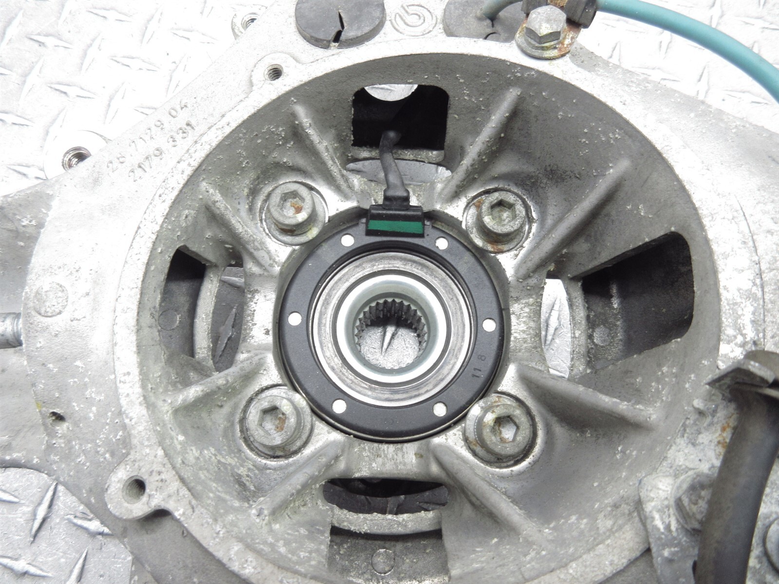 2008 Ferrari F430 Spider 2179331 Rear LH Left Driver Side Spindle Knuckle Hub