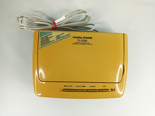 Répondeur téléphonique vintage Morphy Richards TX-200 | En boîte | accessoire rétro - Photo 12/21