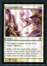 Excommunicate - Foil - Magic MTG 2008 Shards of Alara -LP/NM