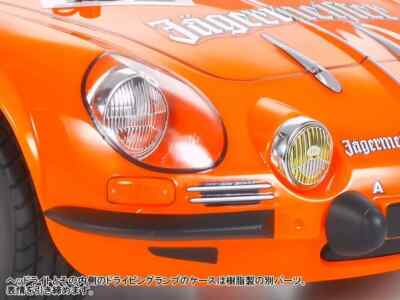 TAMIYA 1/10 RC ALPINE A110 JAGERMEISTER 1973 M-06 CHASSIS Assembly
