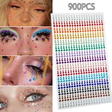 Face Gems Stick 3D Makeup Jewels Body Glitter Festival Rhinestones Crystals Eye