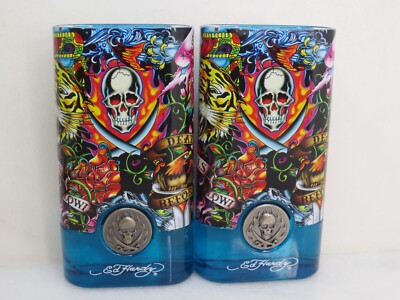 ED HARDY HEARTS & DAGGERS EAU DE TOILETTE SPRAY 1 OZ SET OF 2