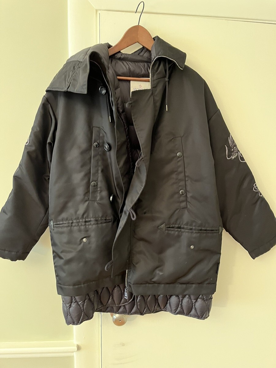 訳あり MONCLER  ラクーンファーミトン MONCLER☆新作 ファー付きダウンジャケット LAICHEFUR☆関税込み