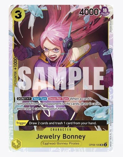PSA10 Jewelry Bonney C ST02-007 SP Japanese ONE PIECE Card Game