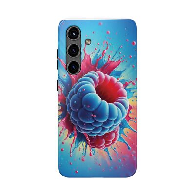 Raspberry splash phone case, iPhone and Samsung LIMITED EDITION
