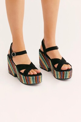 New Free People Flashing Lights Platform size 7 MSRP: $168