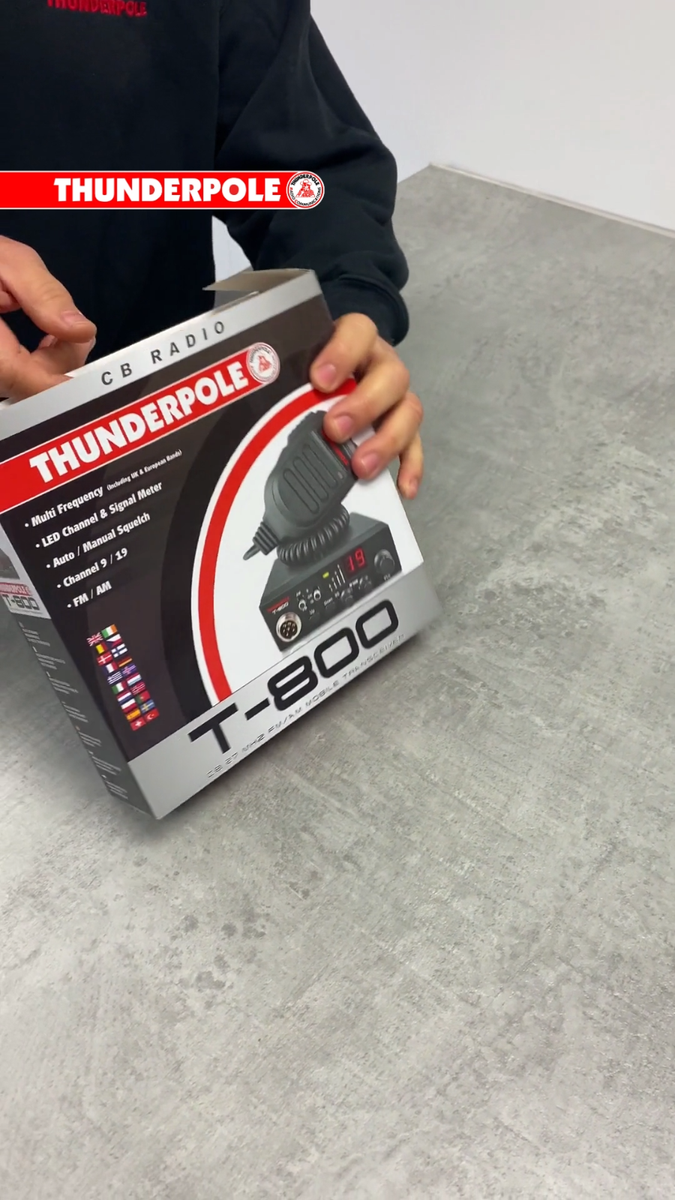 THUNDERPOLE T-600 Mini CB Radio