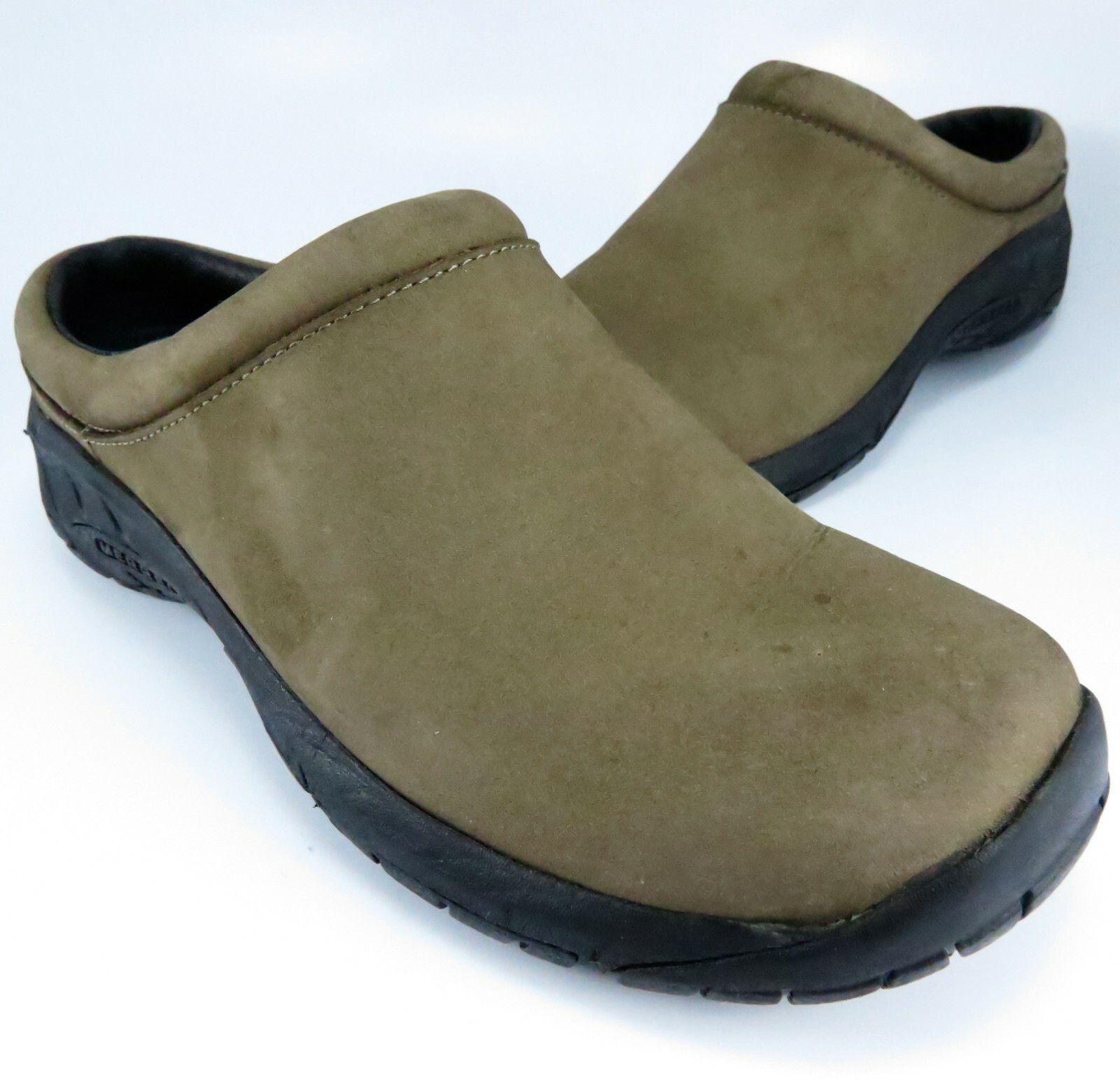 Merrell ENCORE NOVA Mocs Womens Size 7M Brown Nubuck Low-Back