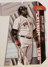 2021 Topps Update Series Platinum Players Die-Cut David Ortiz Boston Red Sox HOF