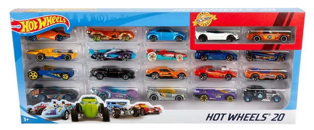 Hot Wheels Mattel H7045 20 Car Gift 