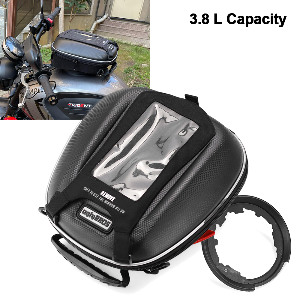 Daytona Trident660 Sprint 1050GT/ST Fuel Tank Bag Flange Luggage Storage-image