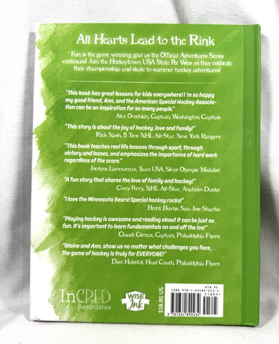 DROP THE PUCK THE OFFICIAL ADVENTURES SERIES BOOK 1-5 SIGNED JAYNE JONES BEEHLER - Imagen 12 de 21