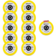 5" Low Profile Hook  Loop Sanding Backup Pad 5/8"-11 Threads 10 Pack 1 Bonus 